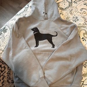 Light blue Black Dog hoodie men’s small